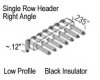 Male Header - Breakaway (Right - Angle) Male Header - Breakaway (Right - Angle)