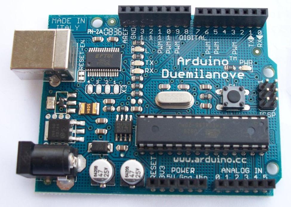 Arduino Duemilanove - ATMEGA 328 Arduino Duemilanove - ATMEGA 328