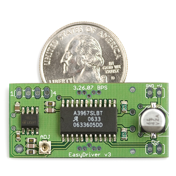 EasyDriver v3 Stepper Motor Driver EasyDriver v3 Stepper Motor Driver