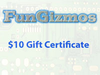 FunGizmos $10 Gift Certificate