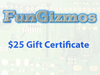 FunGizmos $25 Gift Certificate
